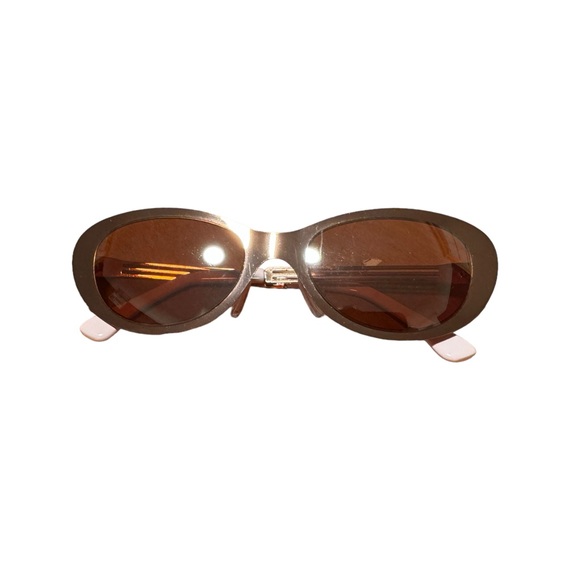 Womens Rose Gold Frame Sunglasses - Picture 2 of 4